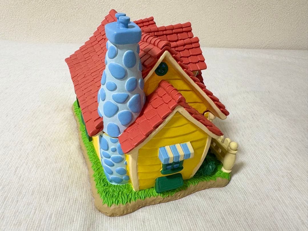 【約30年前の非売品、UCC当選品】ミッキー ミニー ドナルドの家 陶器置物