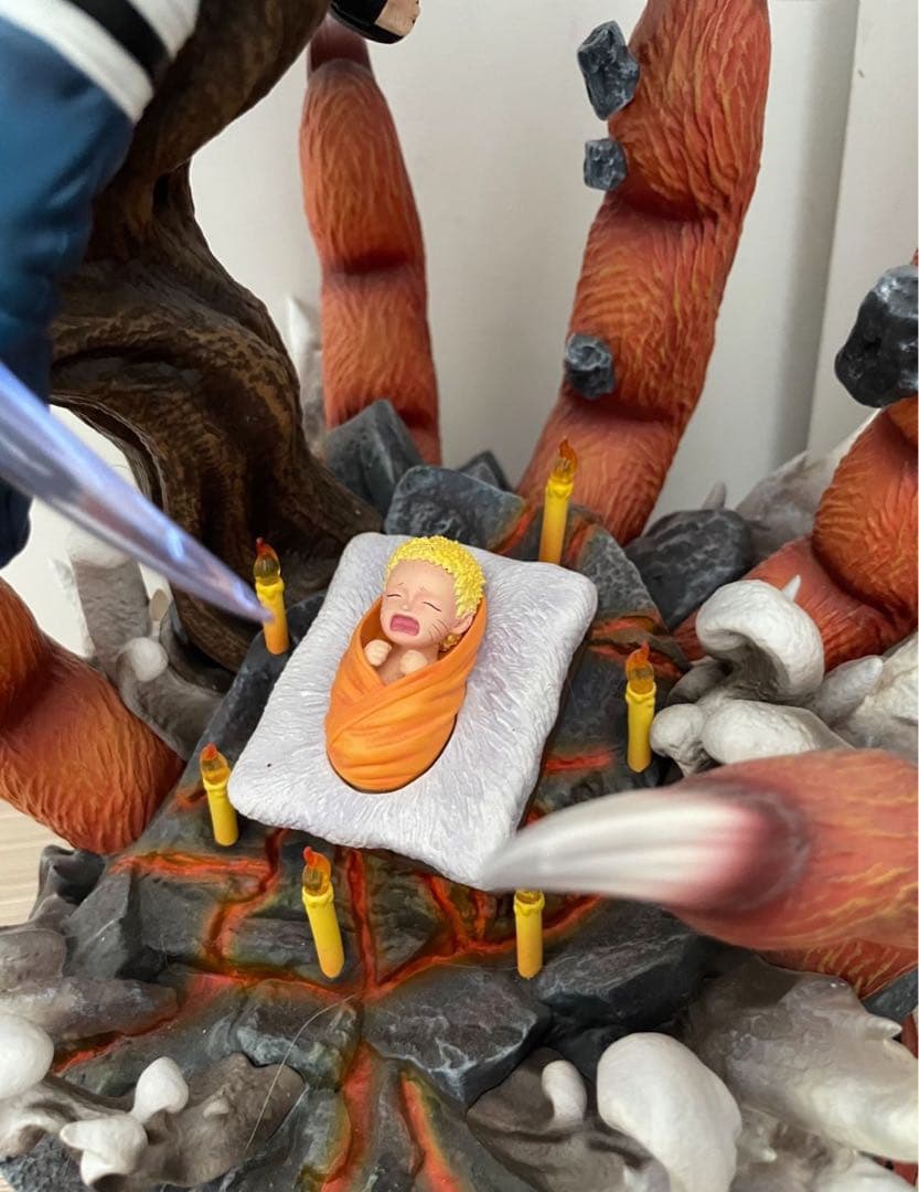 NARUTO ナルト 波風ミナト ガレージキット ガレキ スタチュー①⑤