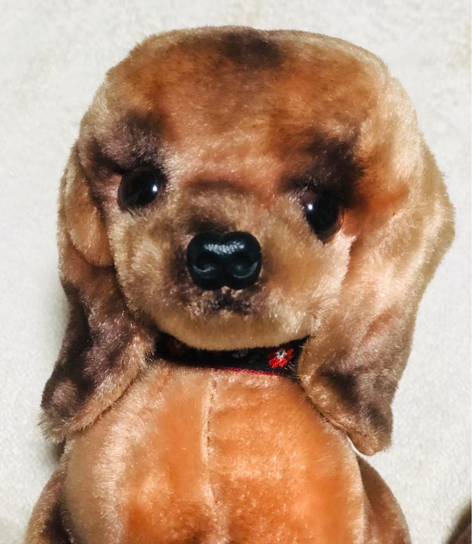 犬　三英　ダックスフント　ぬいぐるみ