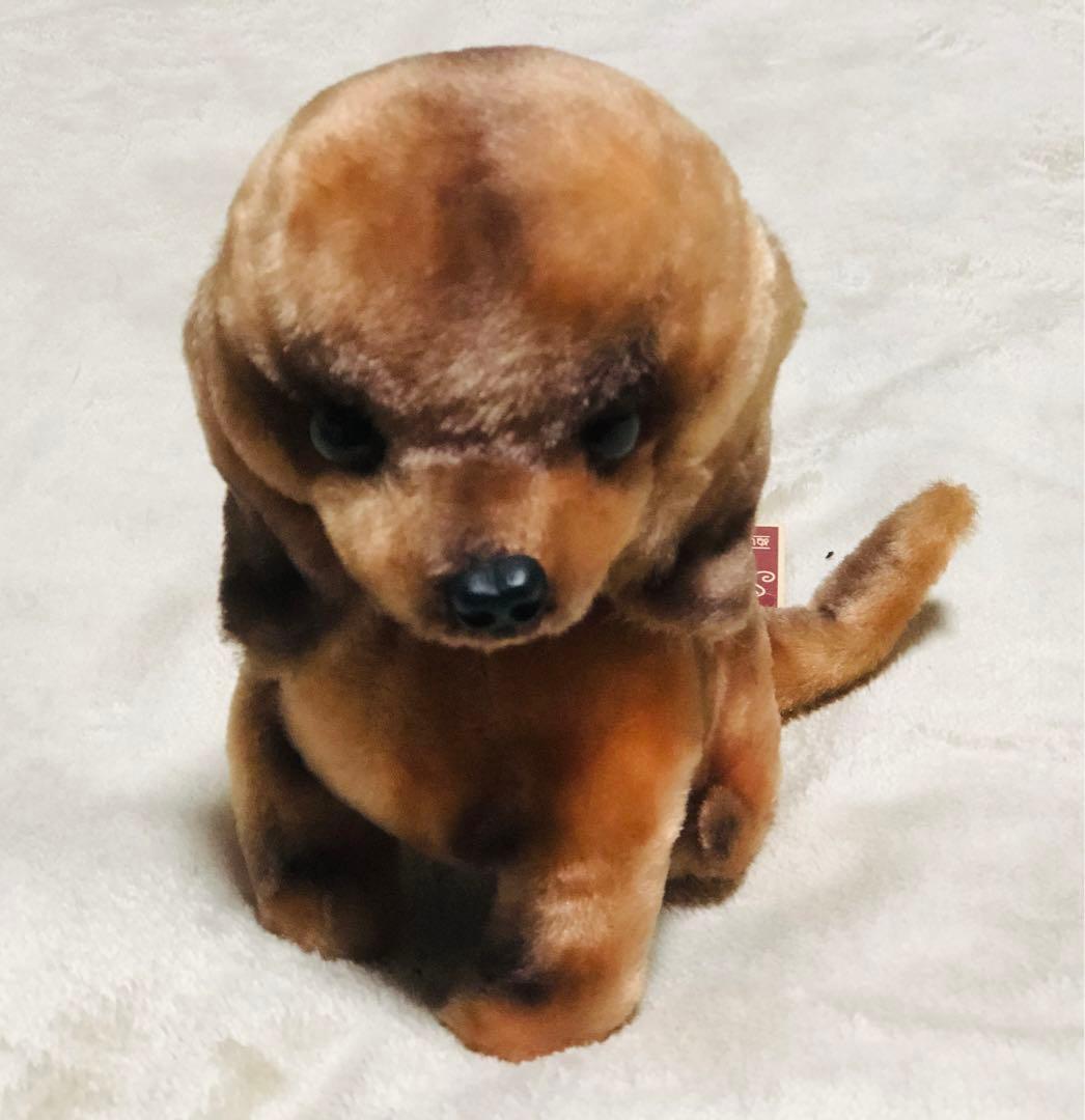 犬　三英　ダックスフント　ぬいぐるみ