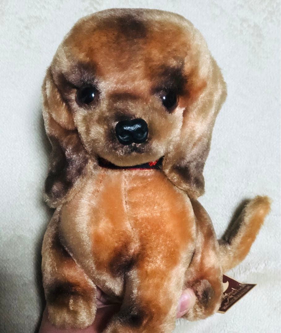 犬　三英　ダックスフント　ぬいぐるみ