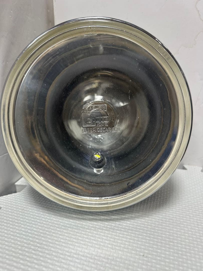 当時物シビエスーパーオスカー180πシビエ凹みレンズ付きヘッドライト/マーシャル