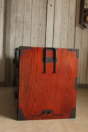 時代　庄内箪笥　2段　時代家具　収納タンス　古家具