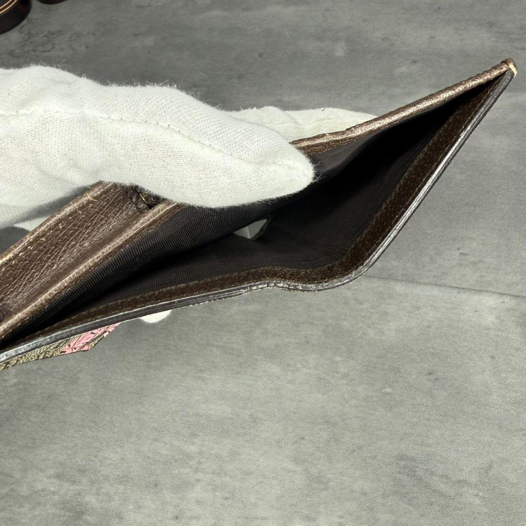 【極美品】 GUCCI グッチ コンパクトウォレット タイガー 二つ折り財布