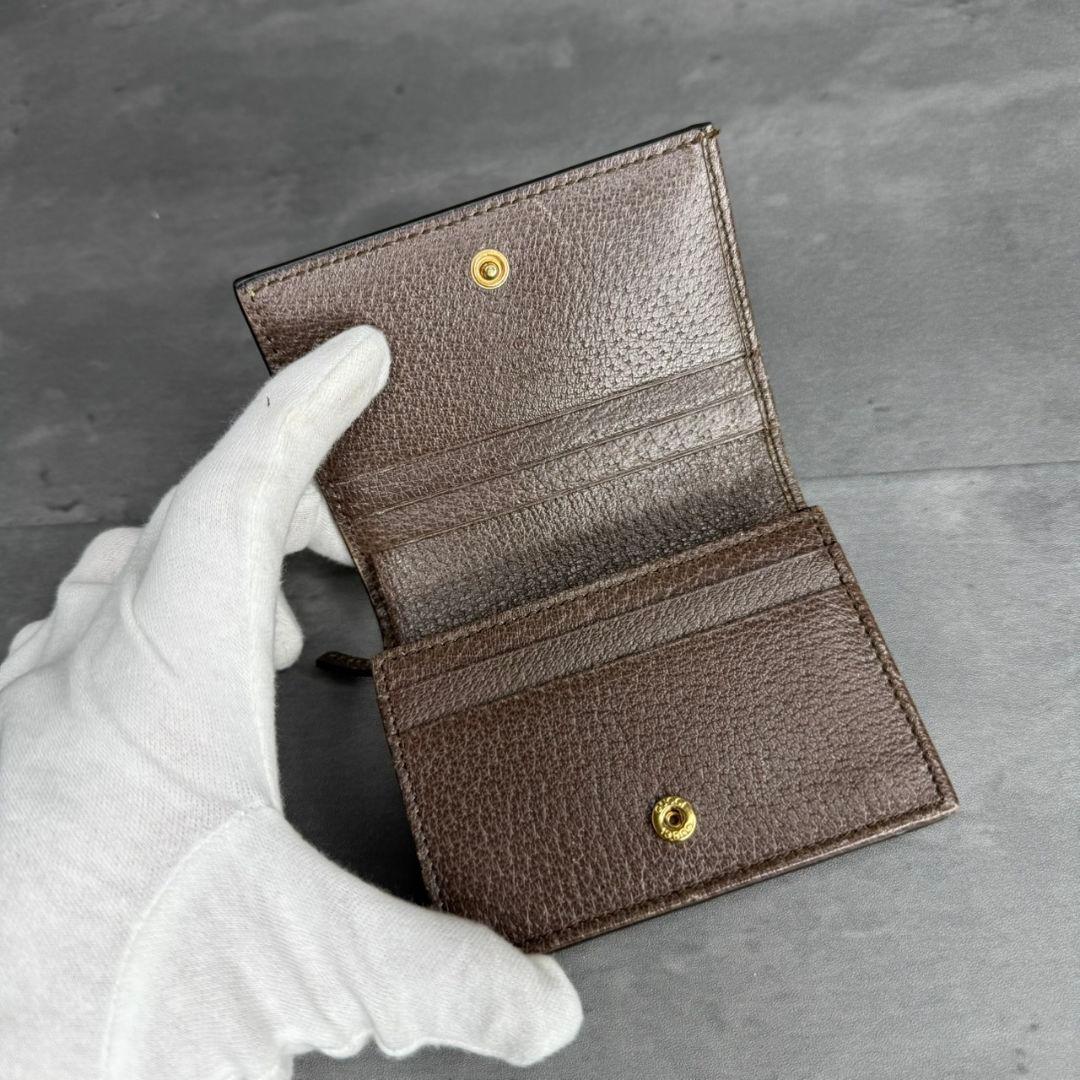 【極美品】 GUCCI グッチ コンパクトウォレット タイガー 二つ折り財布