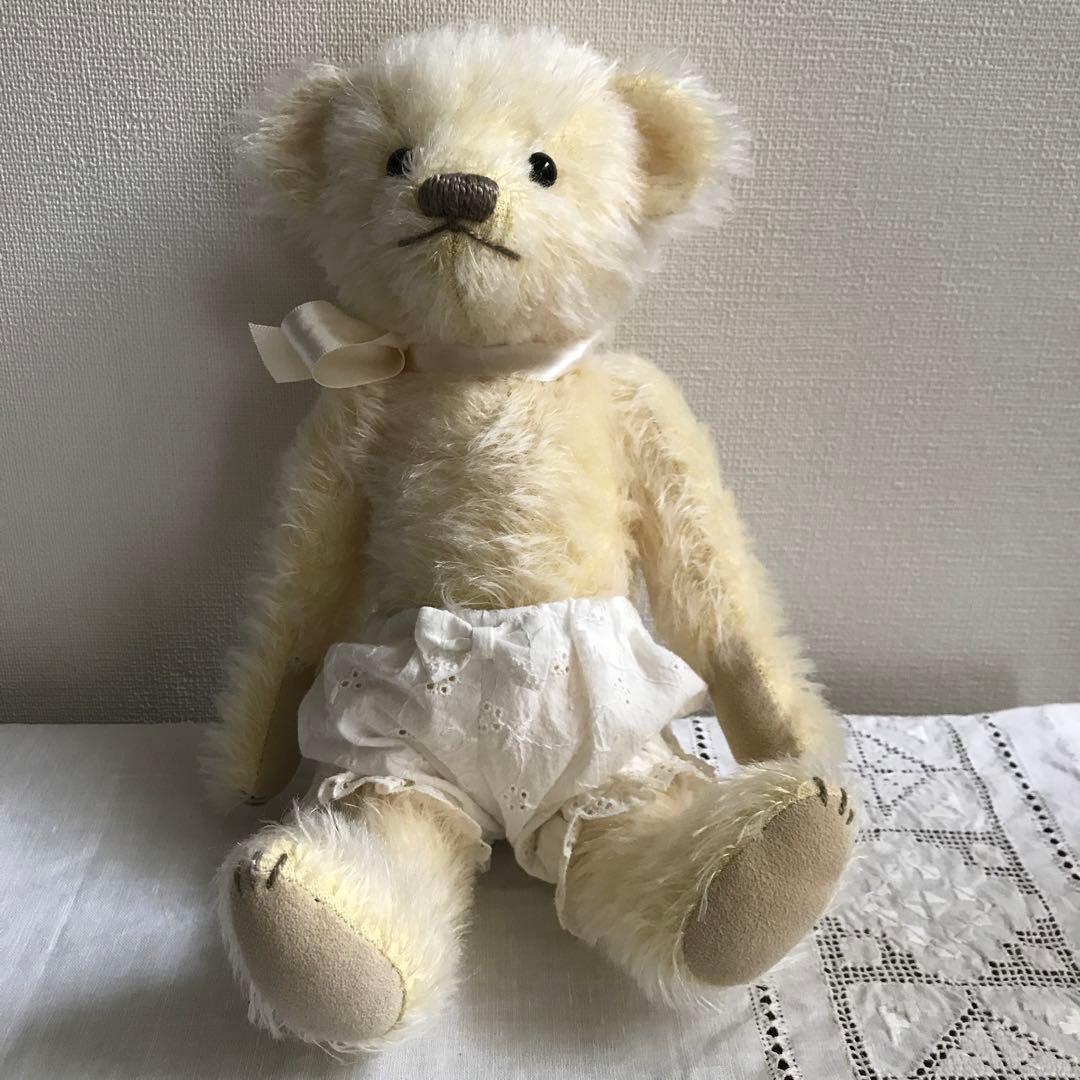 テディベア オフホワイトモヘア／作家様