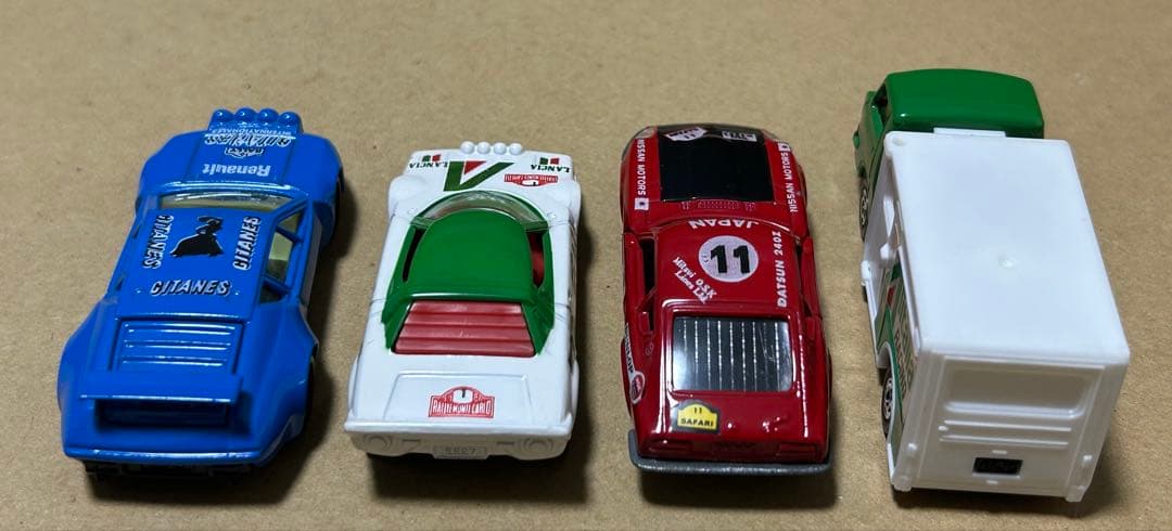 日本製 トミカ ギフトセット ラリーシリーズ
