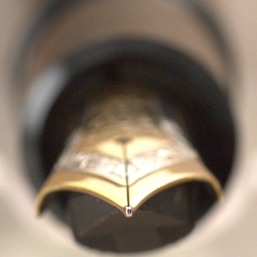 ★美品★　モンブラン　万年筆　149　18C　三帯　F　エボナイト芯　箱インク