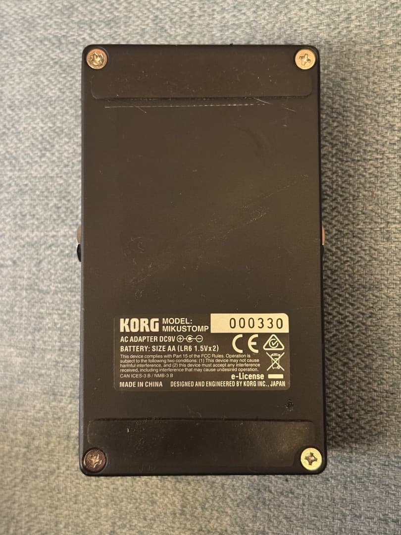 【レア物】KORG MIKU STOMP ギターエフェクター