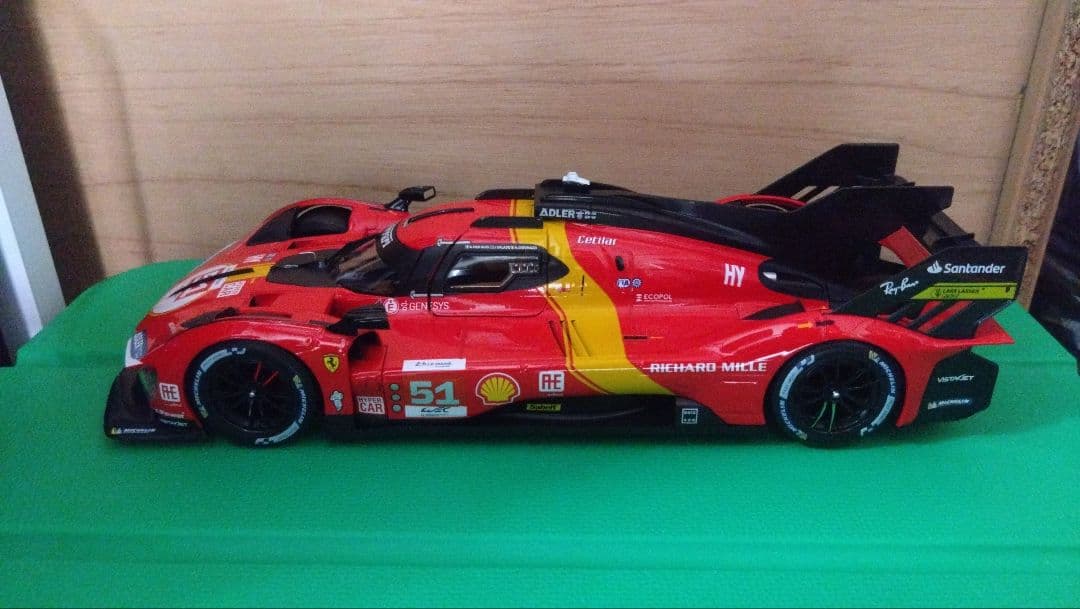 ブラーゴ 1/18 フェラーリ499P LM2023 #51