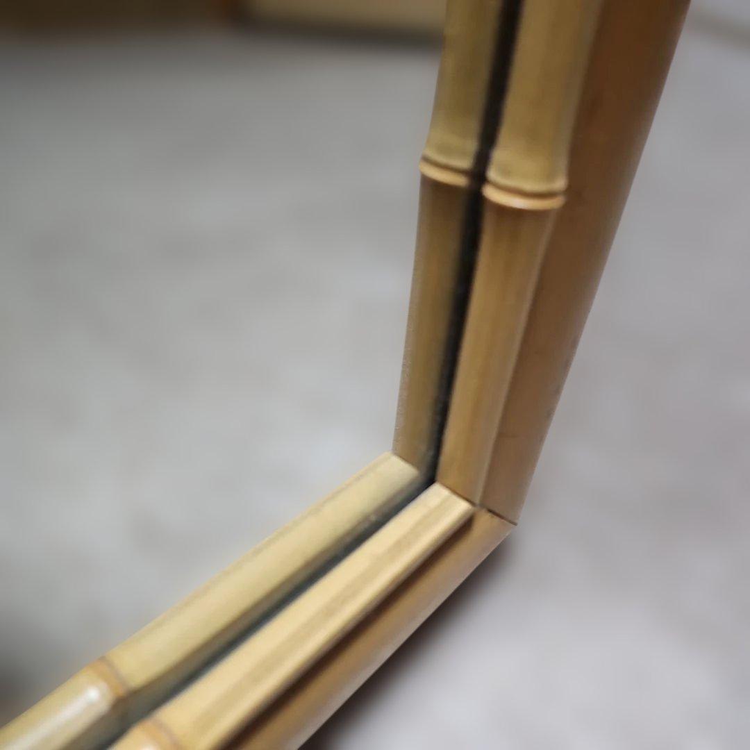 送料込み！オーダーメイド バンブーミラー