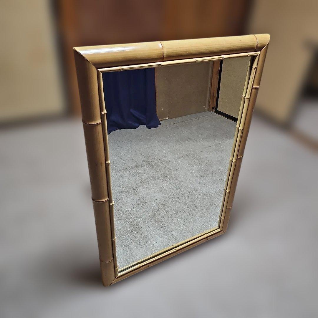 送料込み！オーダーメイド バンブーミラー