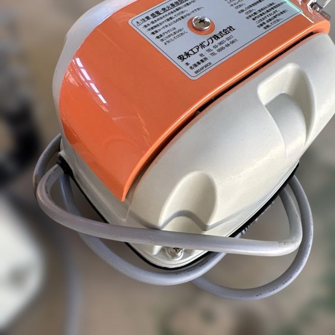 安永 エアーポンプ AP-40P ブロワー Yasunaga 2個まとめ