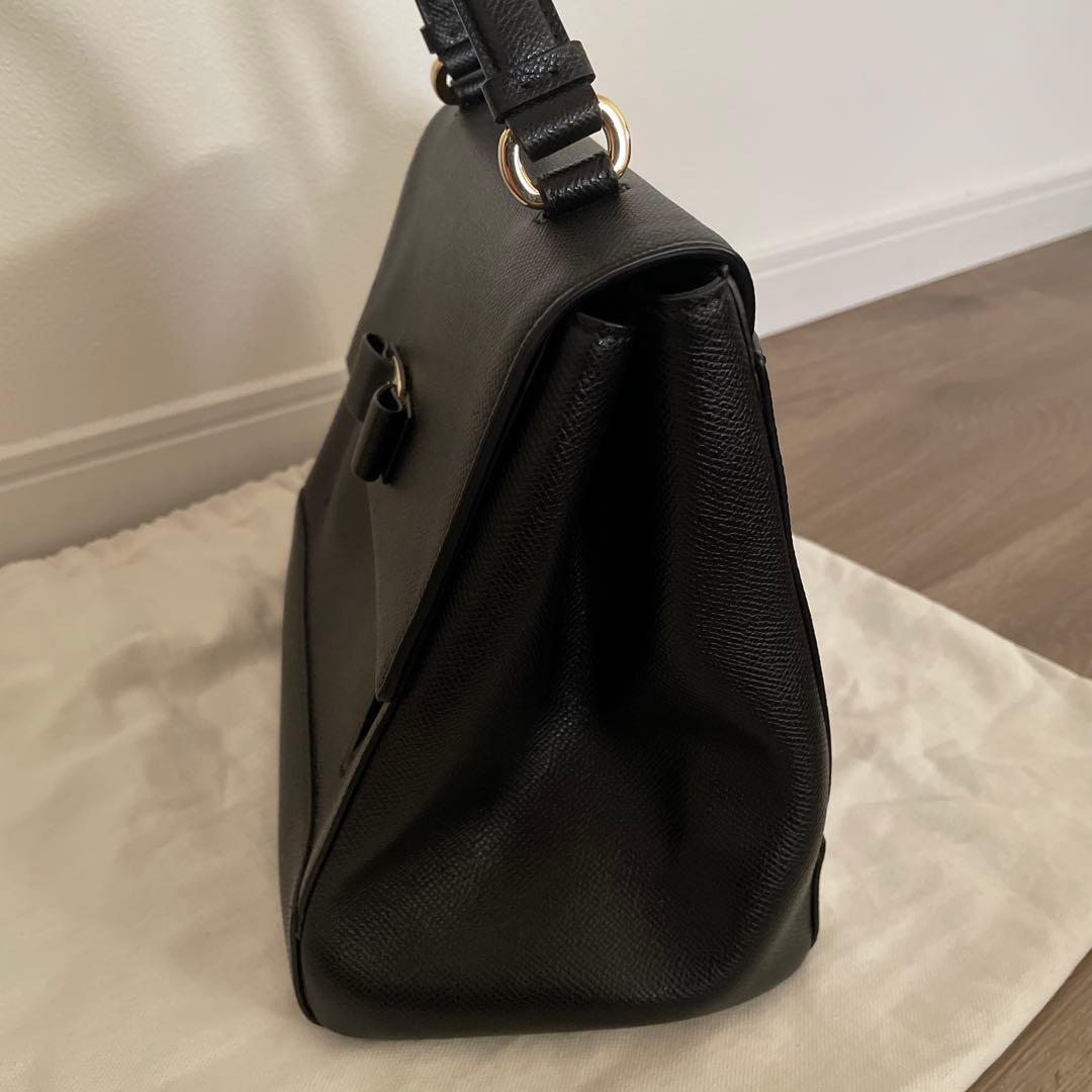 【新品同様】Ferragamo フェラガモ2Wayバッグ 黒