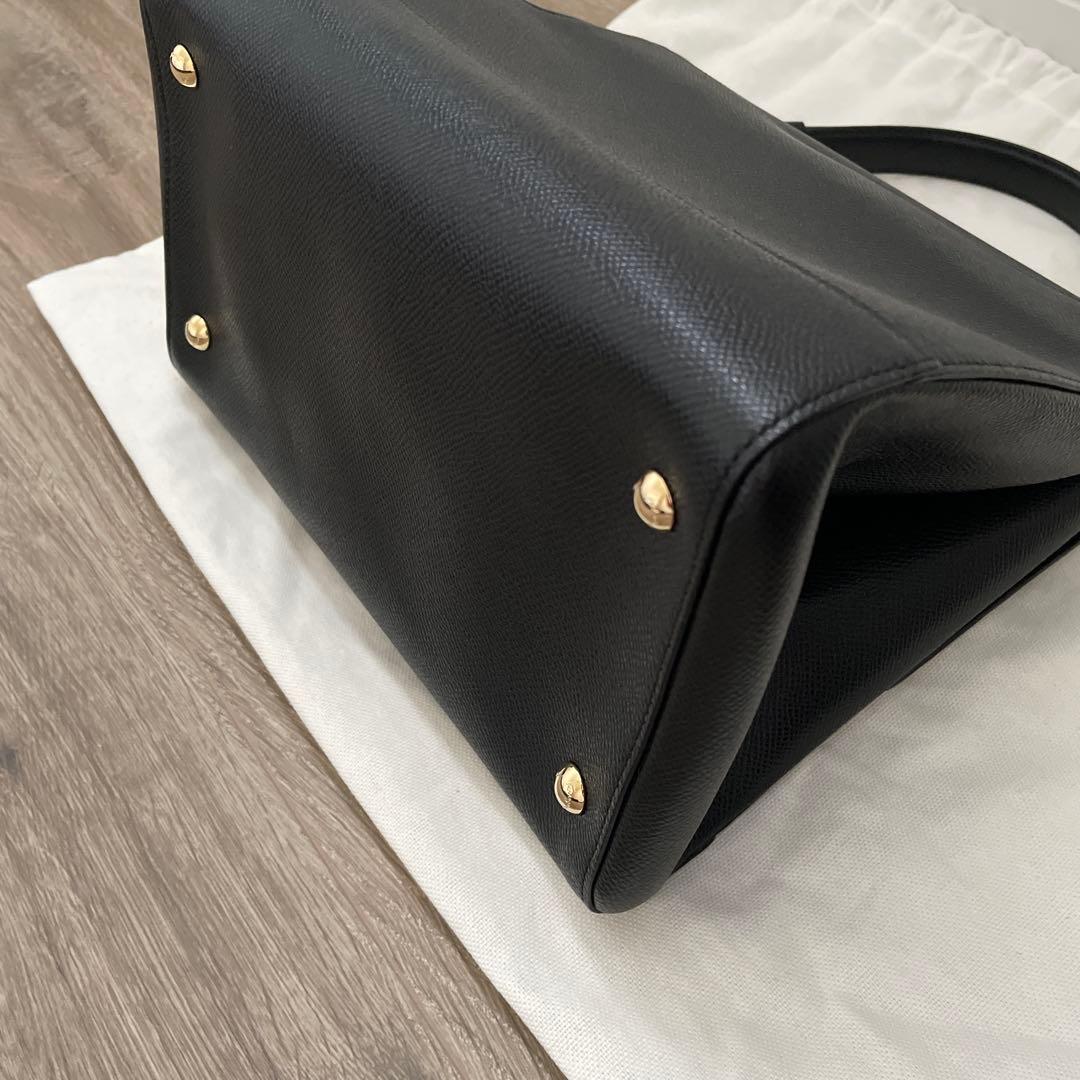 【新品同様】Ferragamo フェラガモ2Wayバッグ 黒