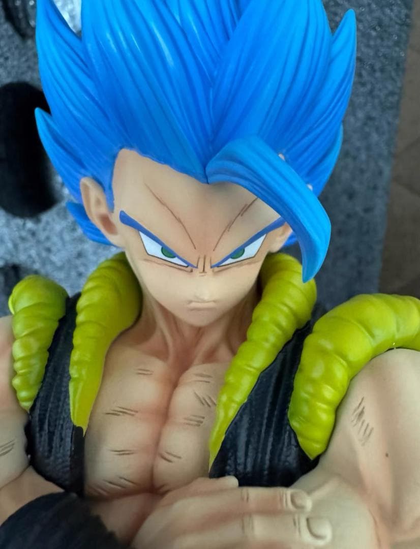 ドラゴンボール ベジット＆ゴジータ ガレージキット 超サイヤ人ブルー