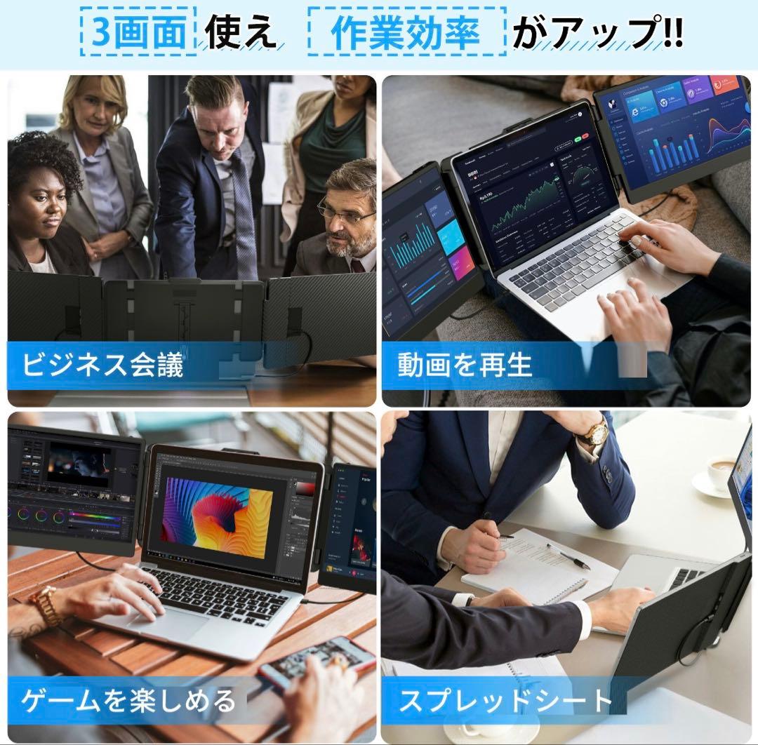 トリプルモニター14インチ