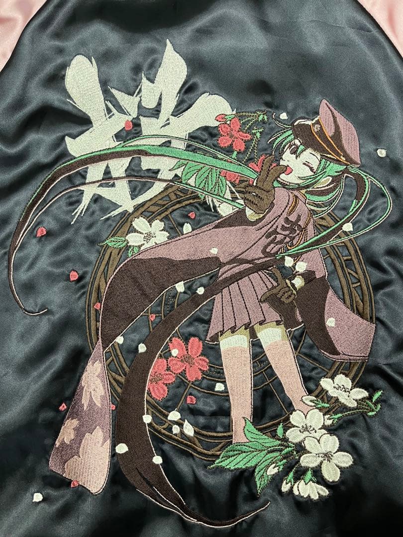 ユ*読様 初音ミク　千本桜スカジャン ファミリーマート　桜ノ歌のキャンペーン　激