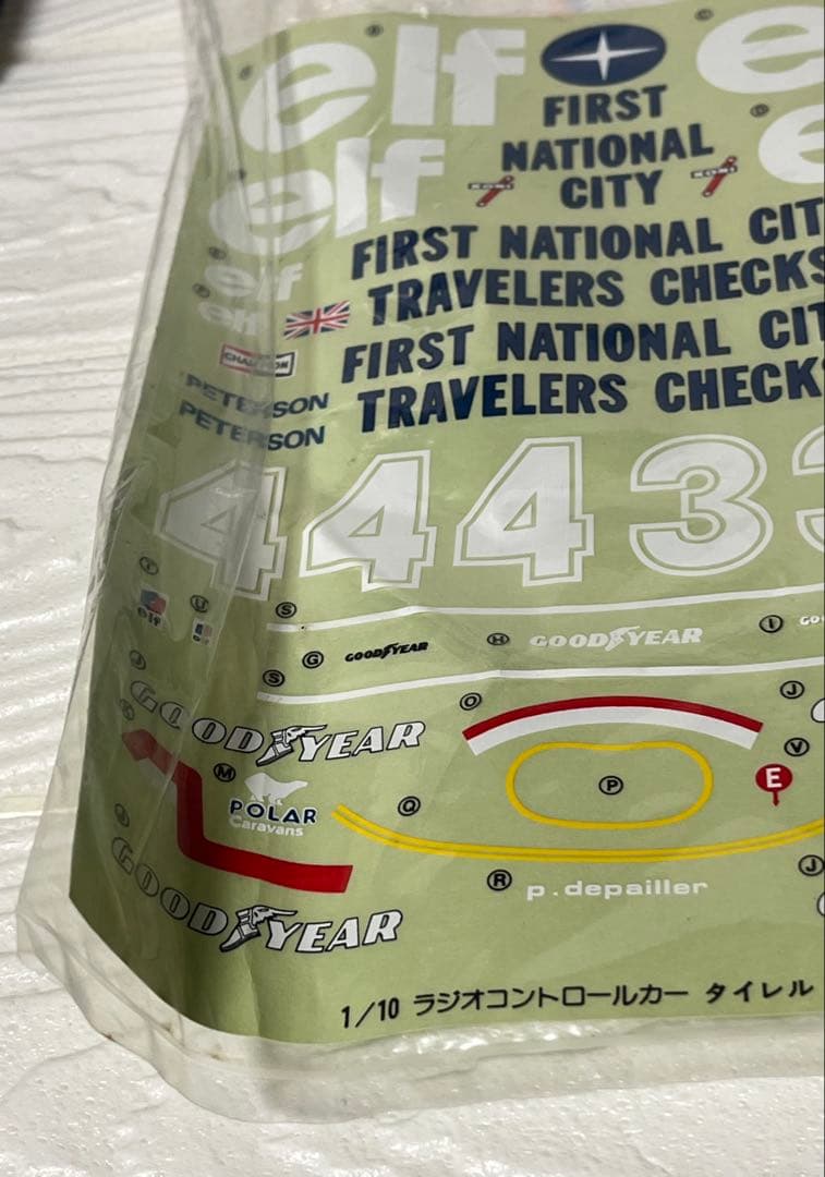 ★タミヤ1/10 タイレル P34 シックスホイラースペアボディセット⭐︎