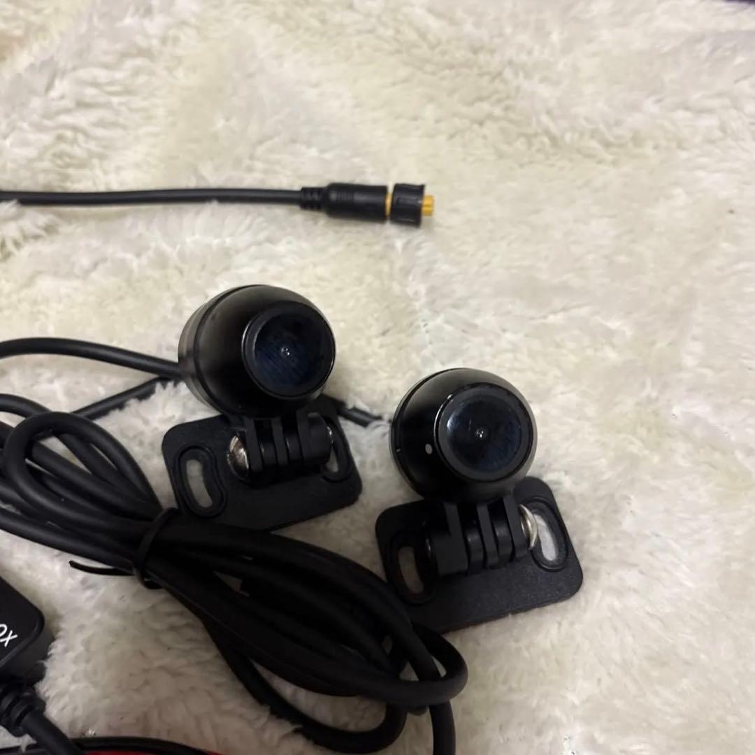 隆*行様 バイク用のドライブレコーダー付スマートモニター 空気圧チェック