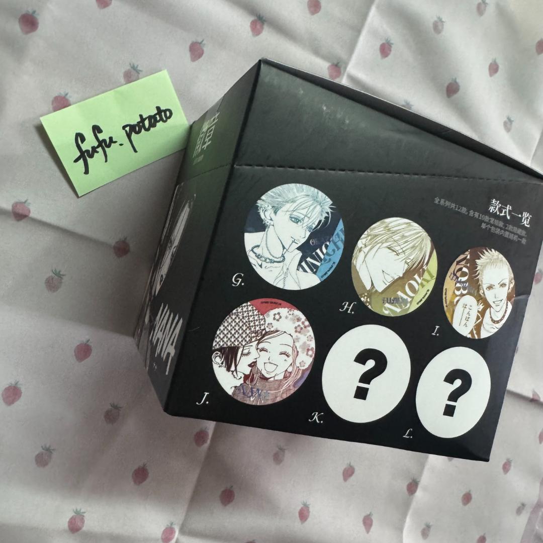 NANA 缶バッジ コンプリートセット コラボカフェ海外限定