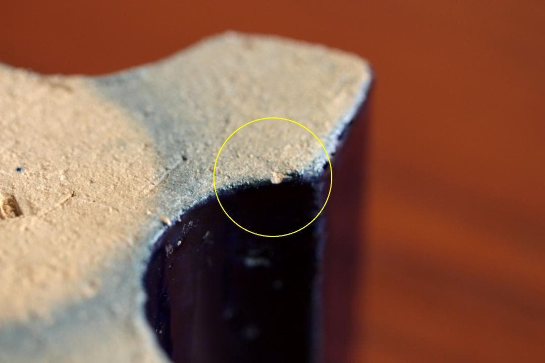 Lisa Larson リサラーソン キャンドルスタンド 紺 1