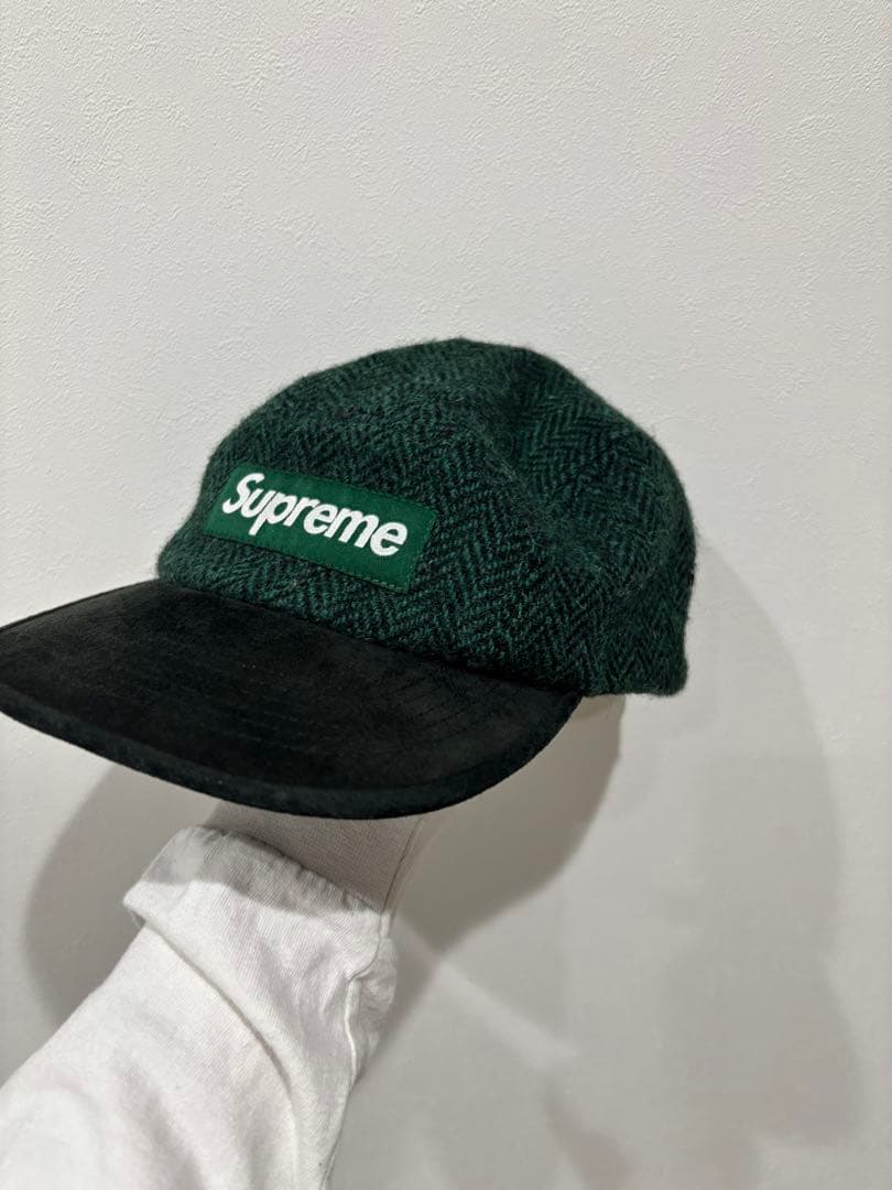 Supreme ツイードキャップusa製