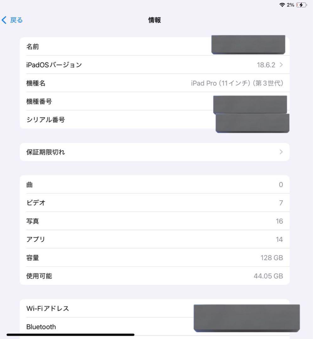 iPadPro11インチ 第三世代