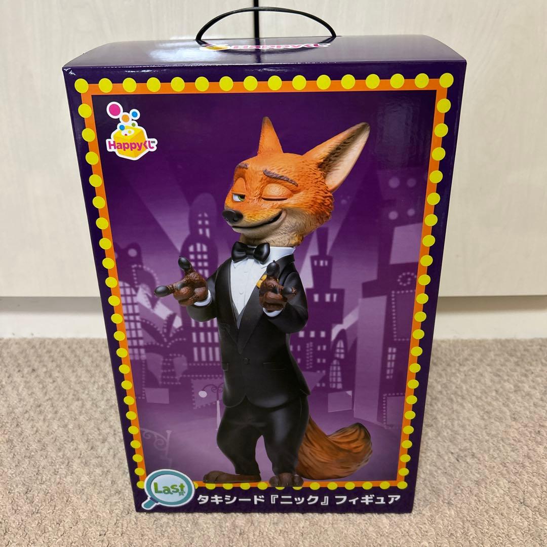 『新品未開封』ズートピア　ハッピーくじ　ラスト賞フィギュア他5点