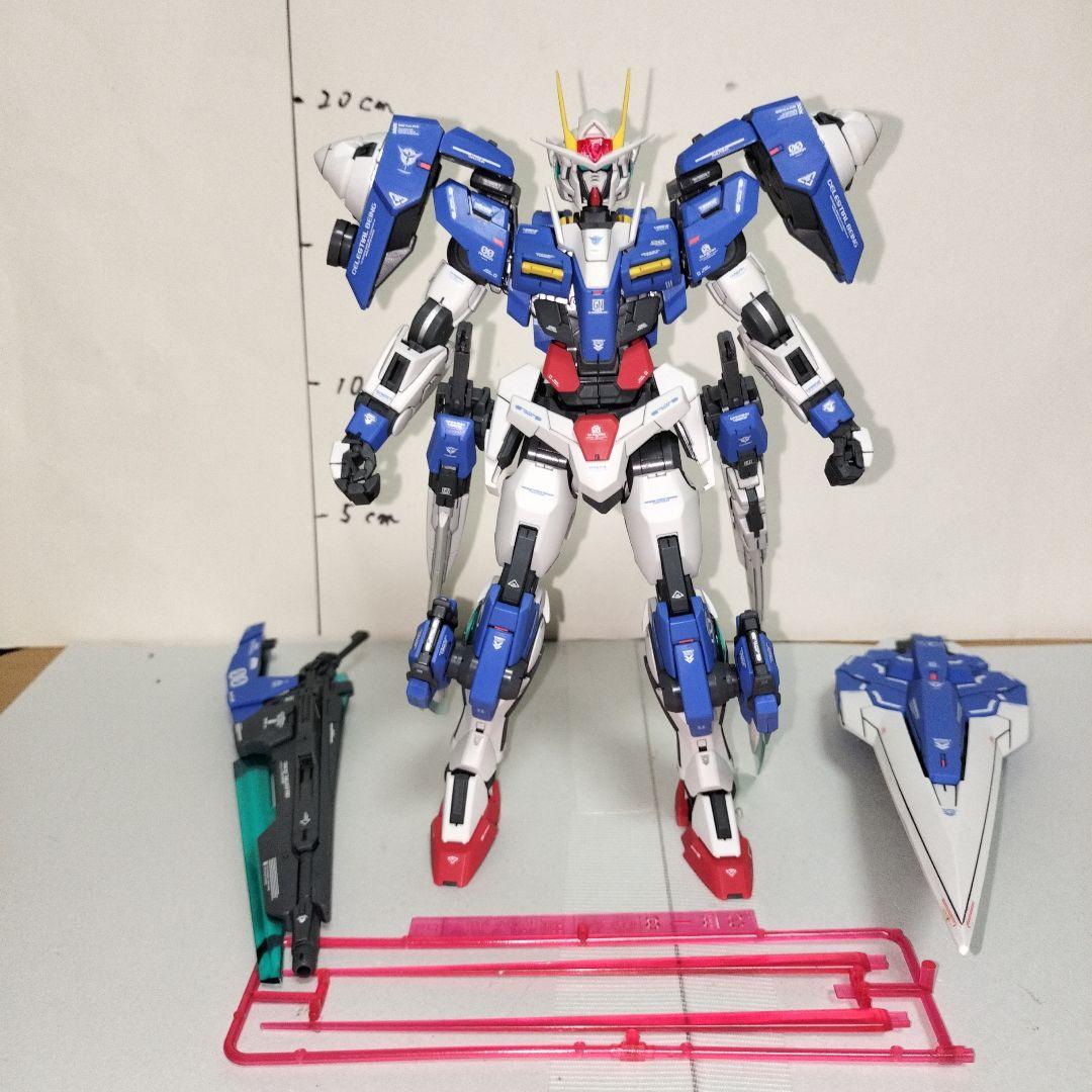 MG 1/100 ダブルオーガンダム セブンソードG 塗装完成品 ガンプラ