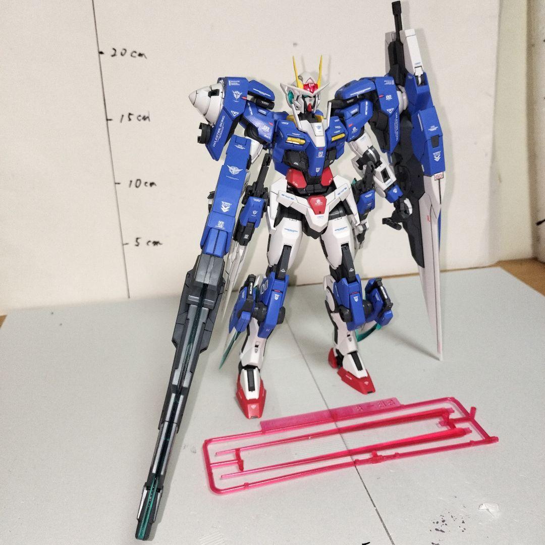 MG 1/100 ダブルオーガンダム セブンソードG 塗装完成品 ガンプラ