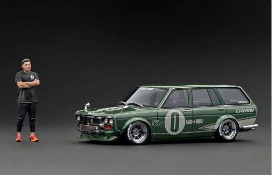 ミニカー IG31481/18 Datsun Bluebird (510) Wagon