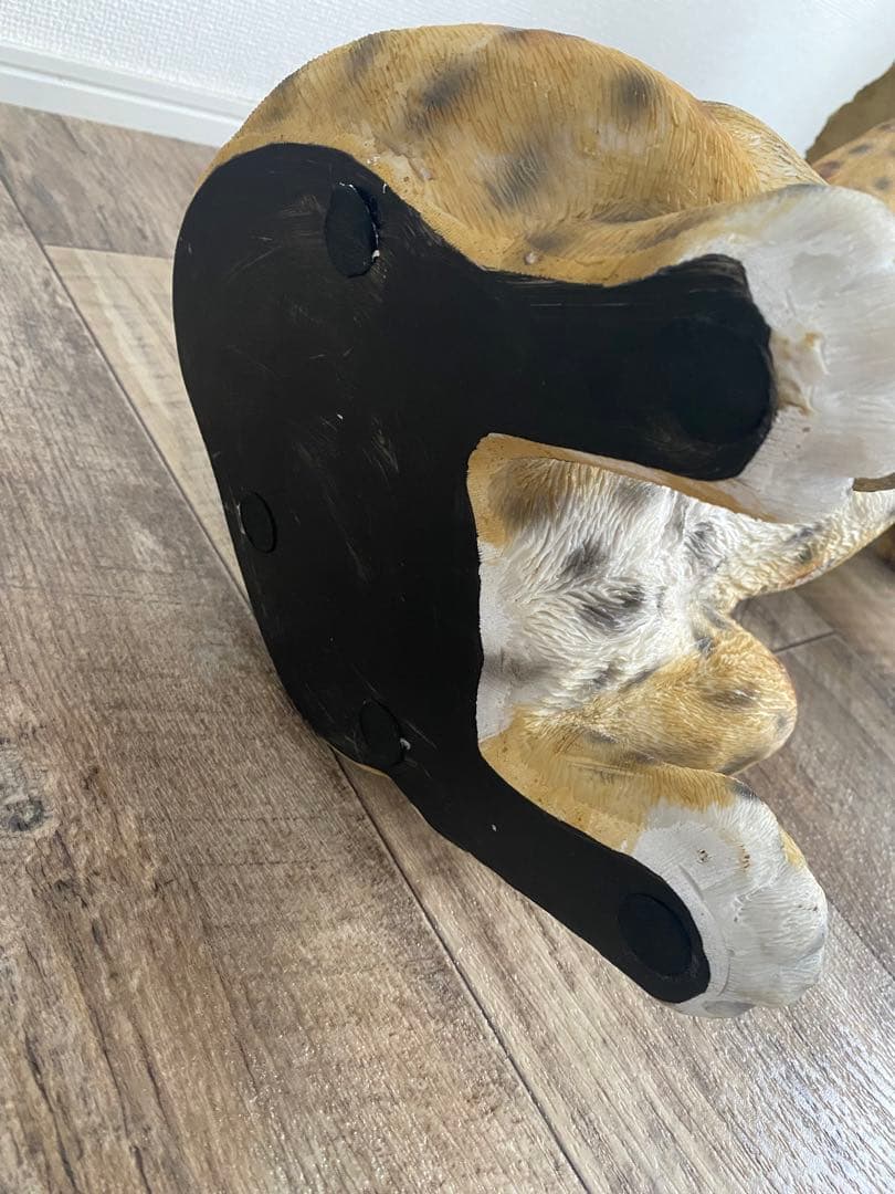 【美品】アニマル　サイドテーブル　カレ　KARE　kare ヒョウ トラ