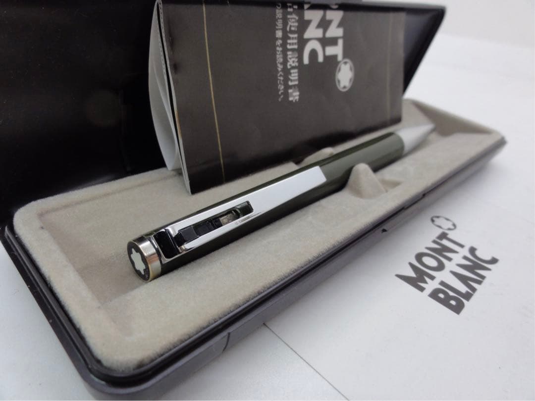 ※手に入れる価値有る逸品！稀少軸深緑色No780ハンマートリガー★モンブラン社製