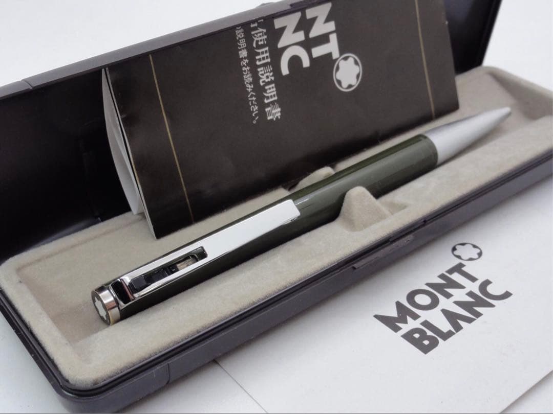 ※手に入れる価値有る逸品！稀少軸深緑色No780ハンマートリガー★モンブラン社製