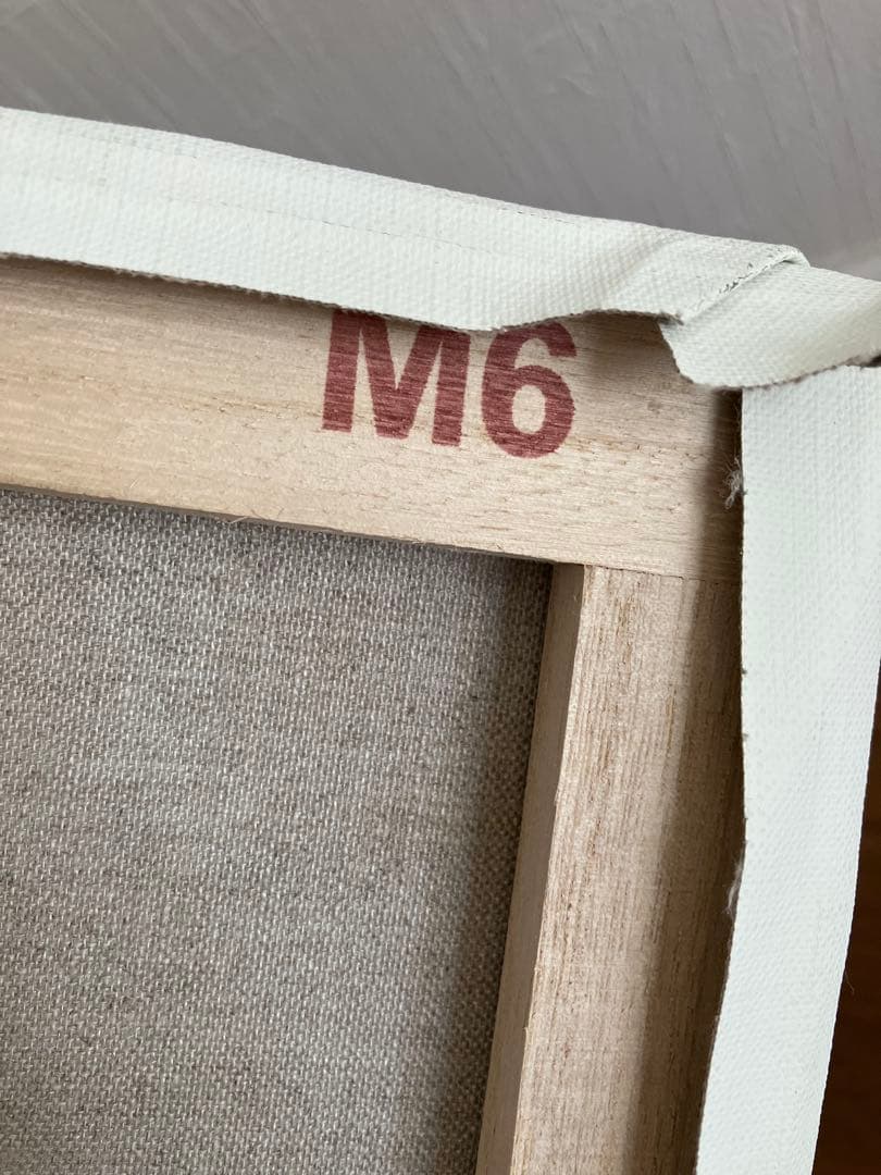 油彩画　油絵　絵画　カフェテリア　M8号　ヨーロッパ風景画