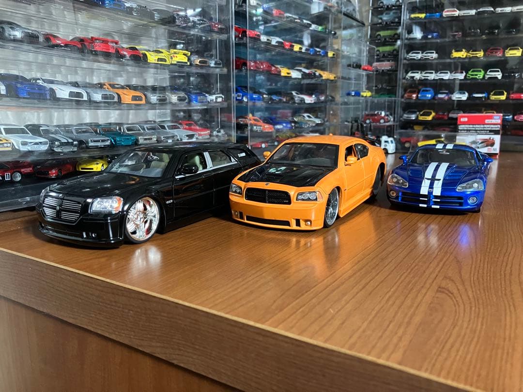 JADA 1/24 ダッジ・チャージャー・バイパー・マグナム 3台セット