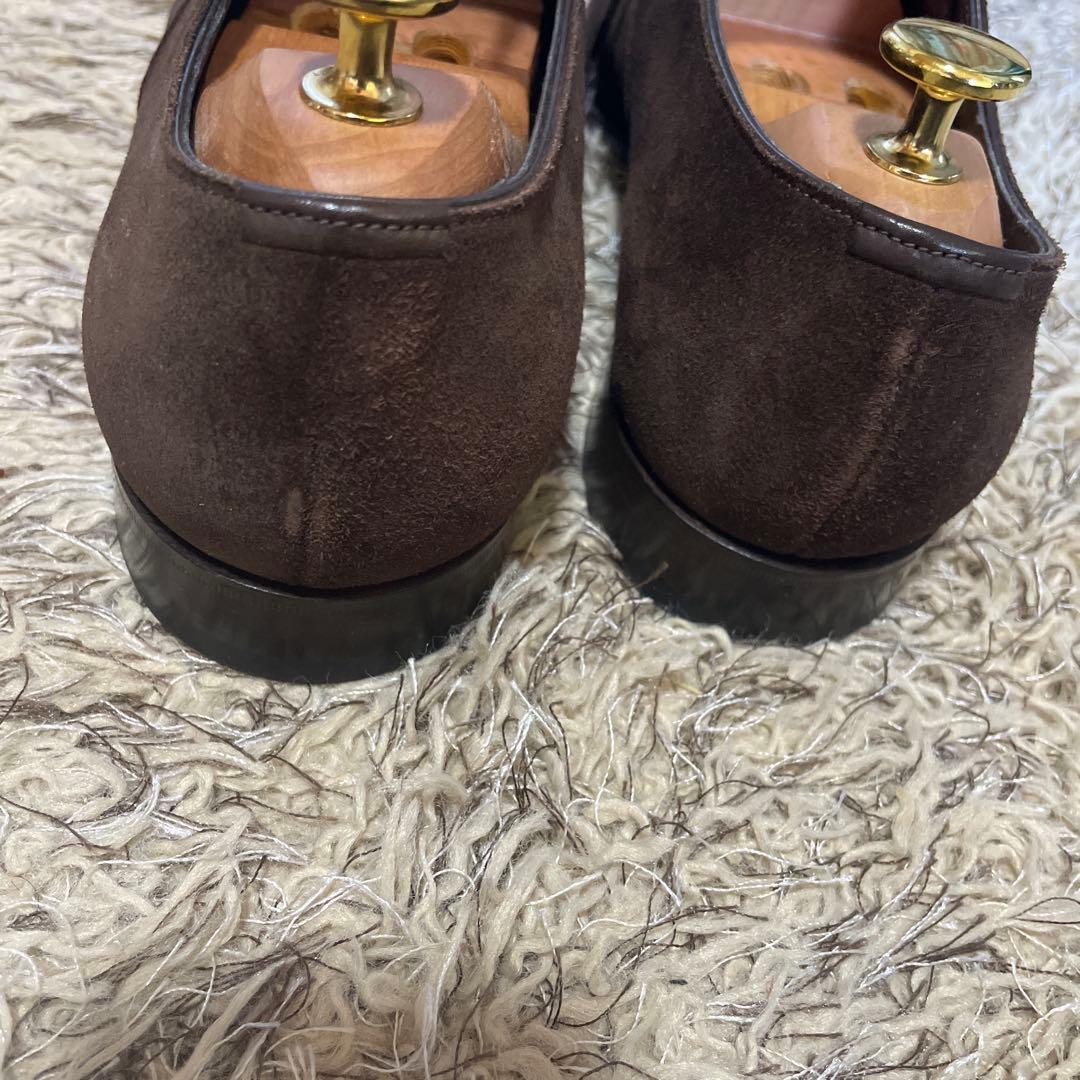 Edward Green E202 スエード　ダークブラウン