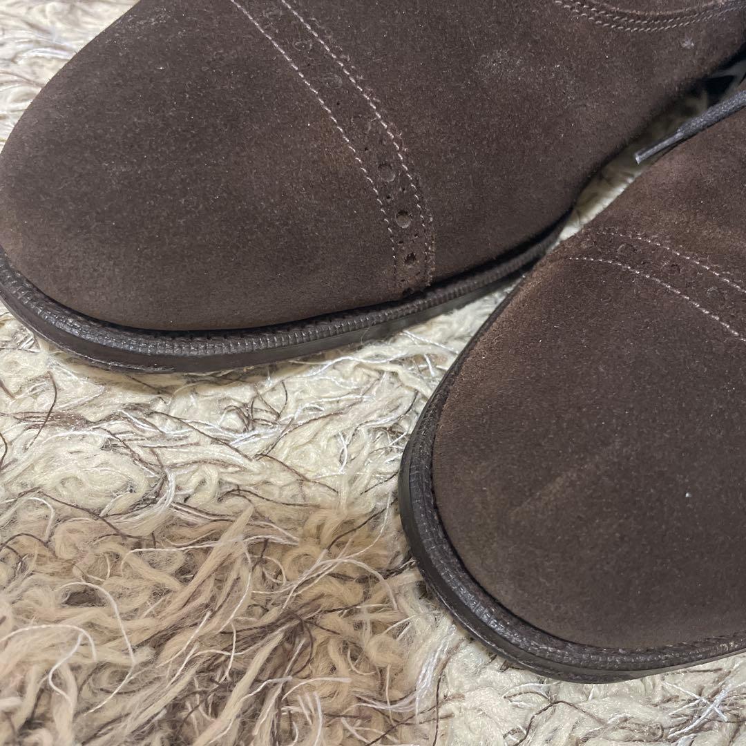 Edward Green E202 スエード　ダークブラウン