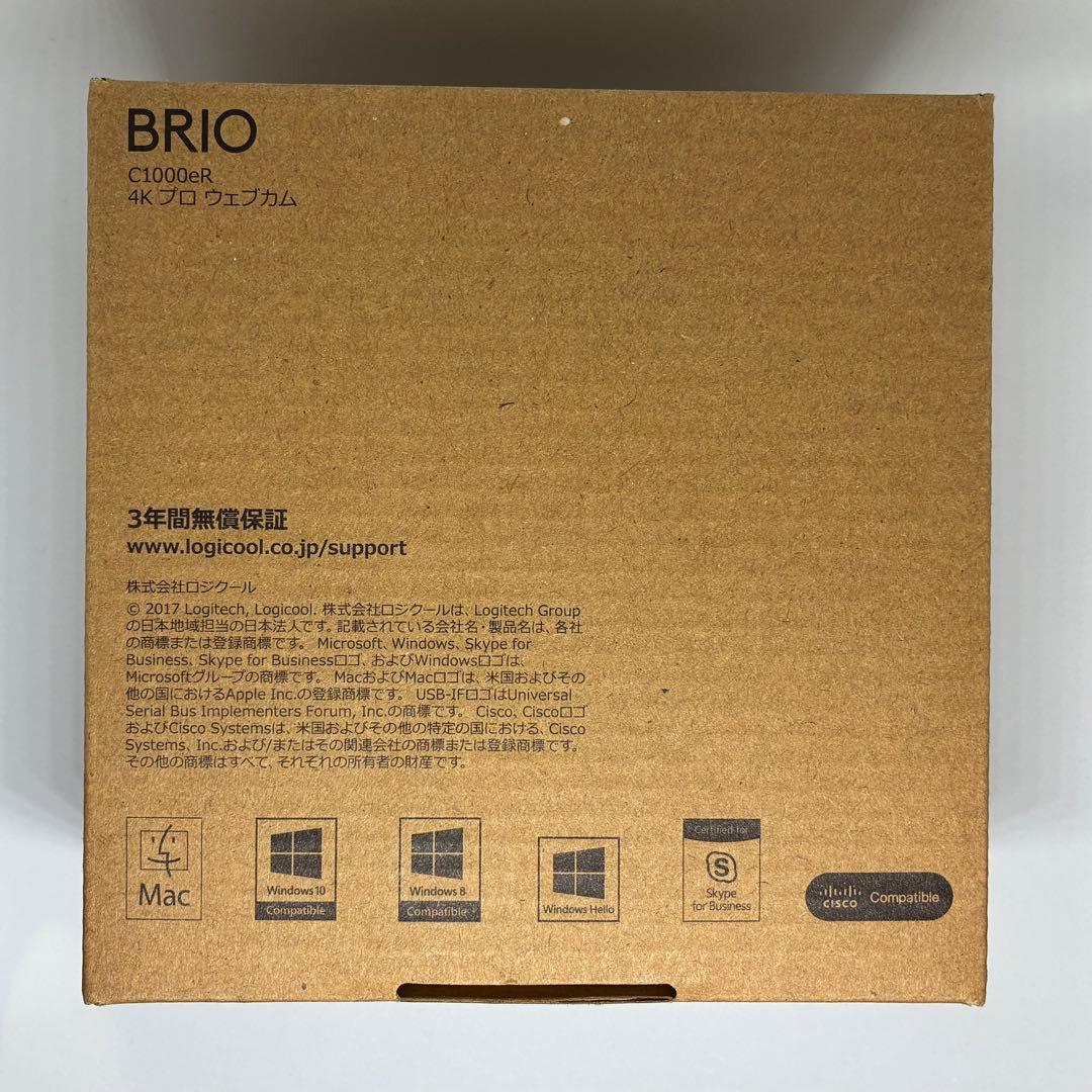 新品　logicool BRIO ウェブカメラ　C1000eR