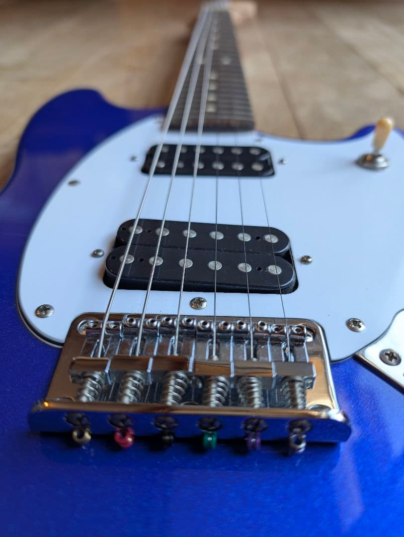 Squier Bullet Mustang HH　青　エレキギター
