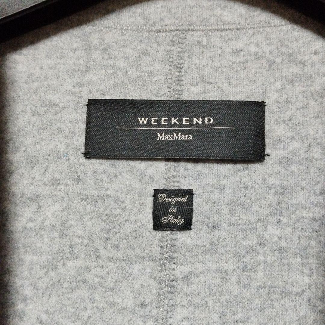 MaxMara WEEKEND グレー チェスターコート 38