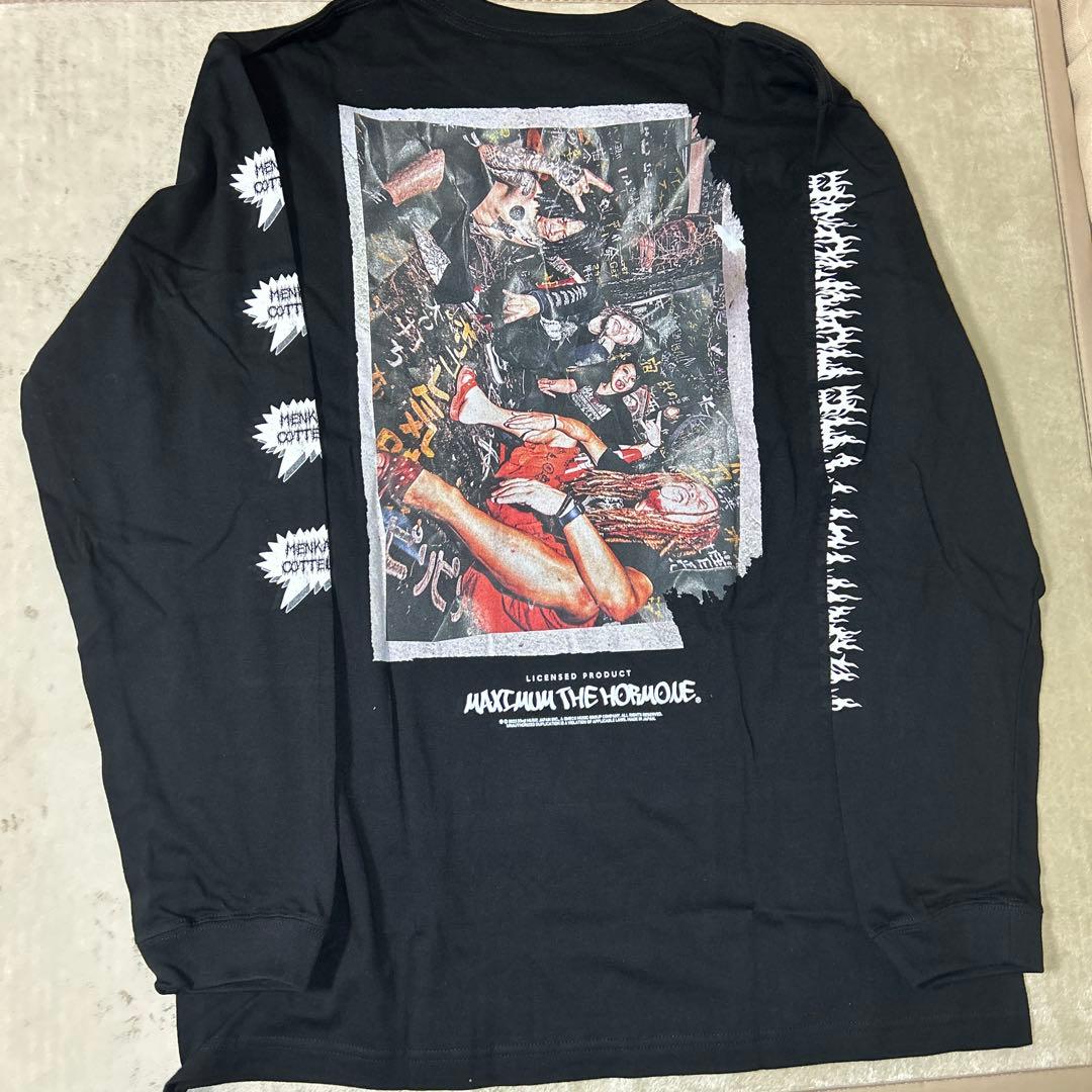 【新品未使用】マキシマムザホルモン XL黒 メンカタコッテリロンTグラフィック