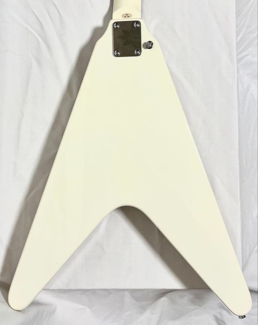 【新品弦張替済】Photo Genic エレキギター フライングV