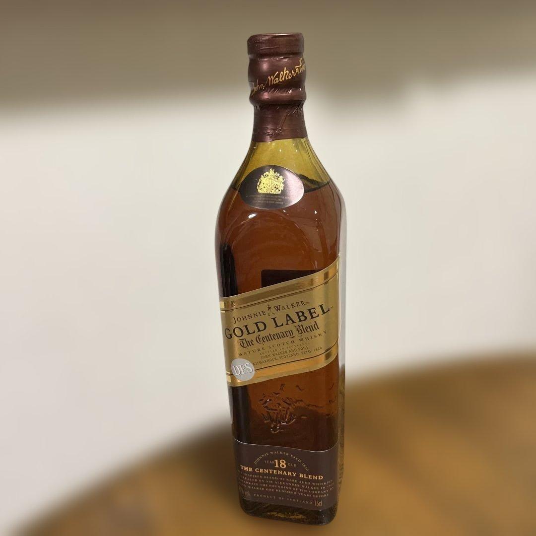 希少　ジョニーウォーカー ゴールドラベル 18年 750ml