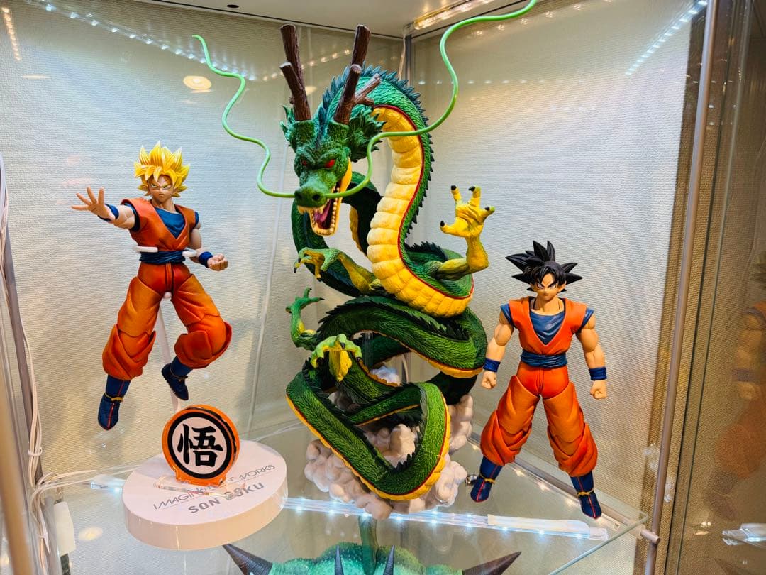 ろほ 未使用に近い　一番くじ 神龍 ラストワン賞　外箱あり