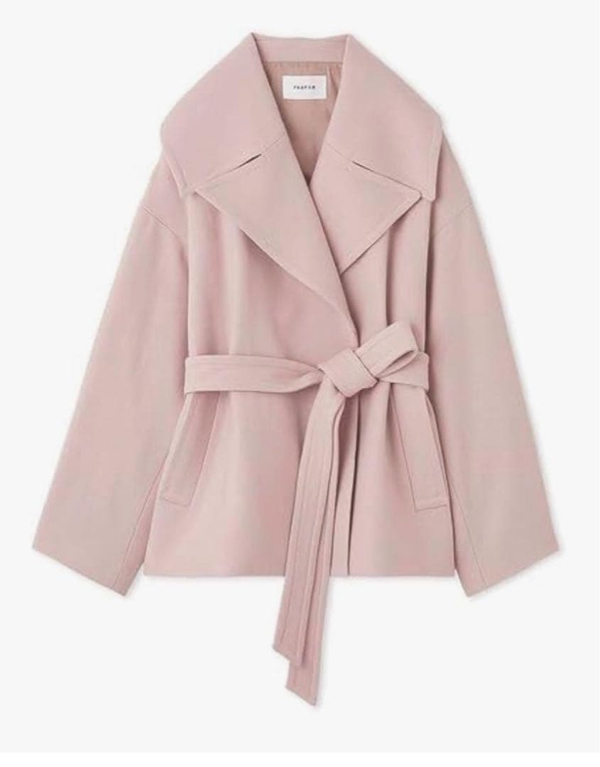 FRAY I.Dビッグカラーショートコート