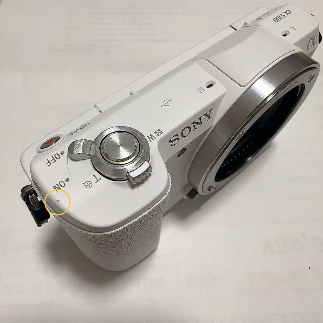 SONY a5100 一眼レフ ホワイト