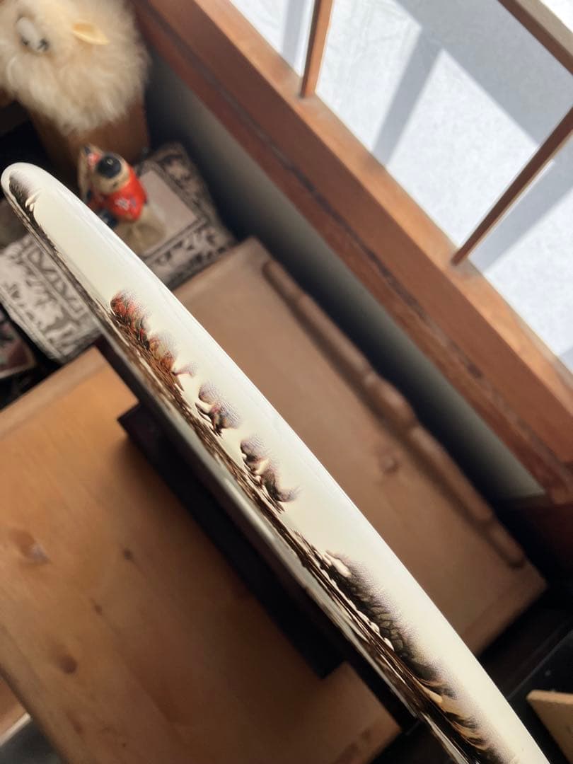 アフガニスタン白玉「松鶴延年」