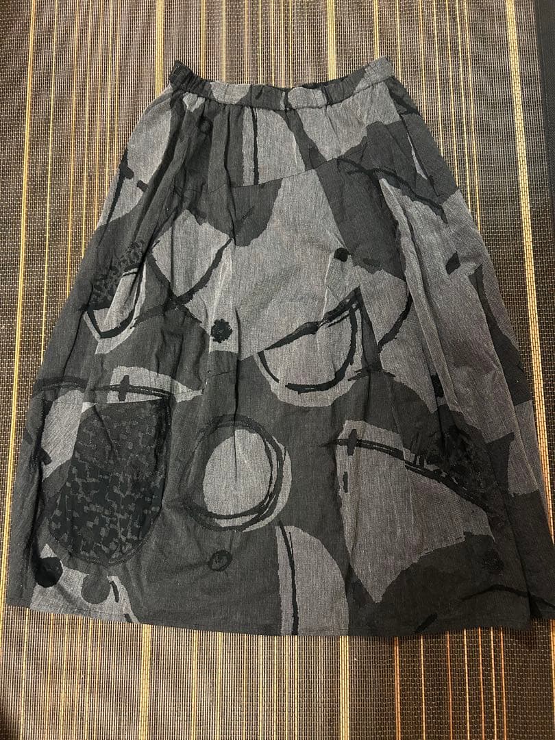 センソユニコ　慈雨　グレー系 スカート